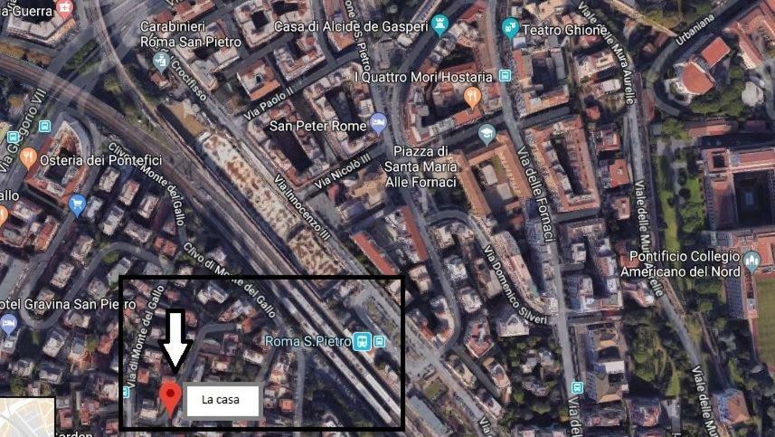 Apartmán Un Bellissimo Nido A S.Pietro Řím Exteriér fotografie